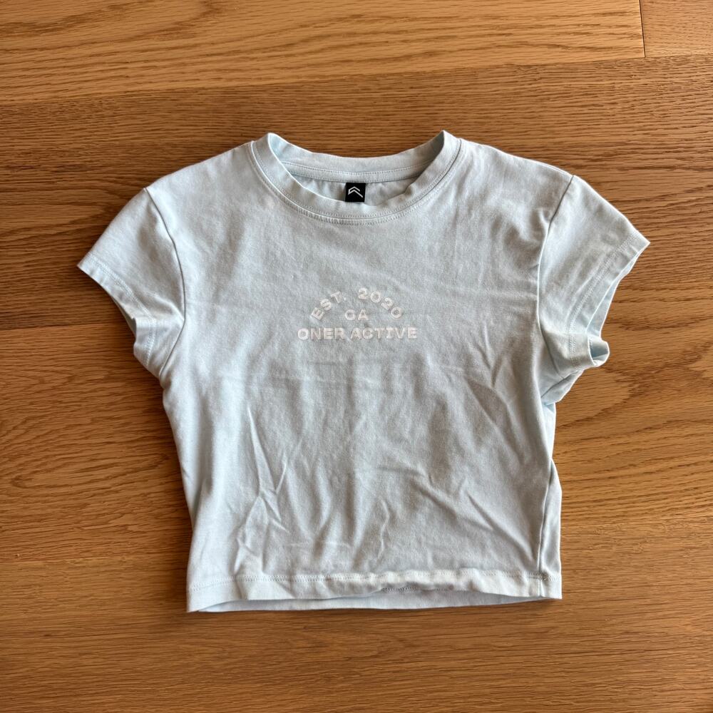 Oner Active Cotton Baby Icon tee Cloud Blue